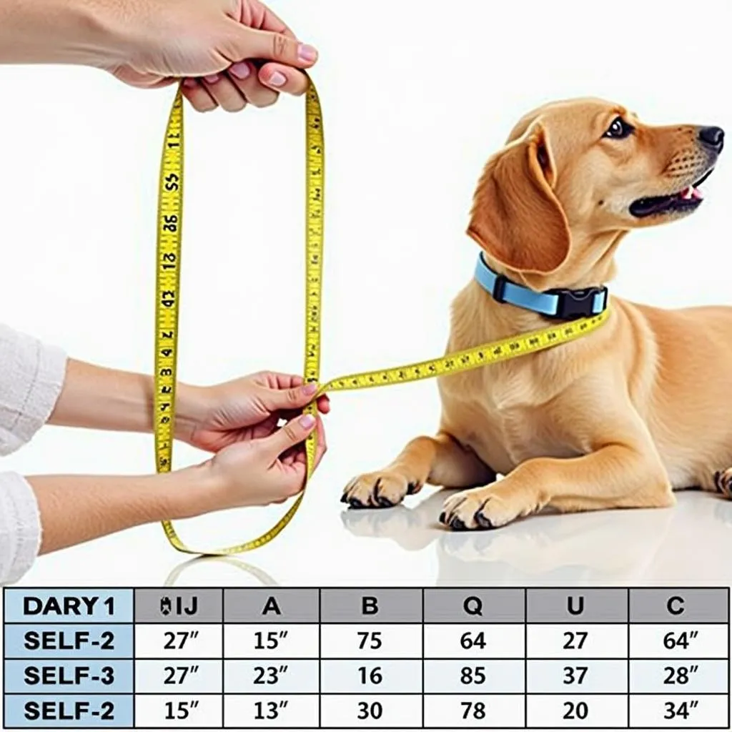 Choosing the right size for your dog's leather choke collar