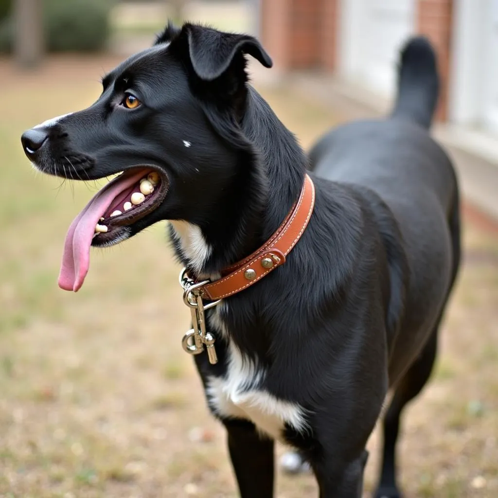 Leather Collars for Border Collies: Durable and Stylish