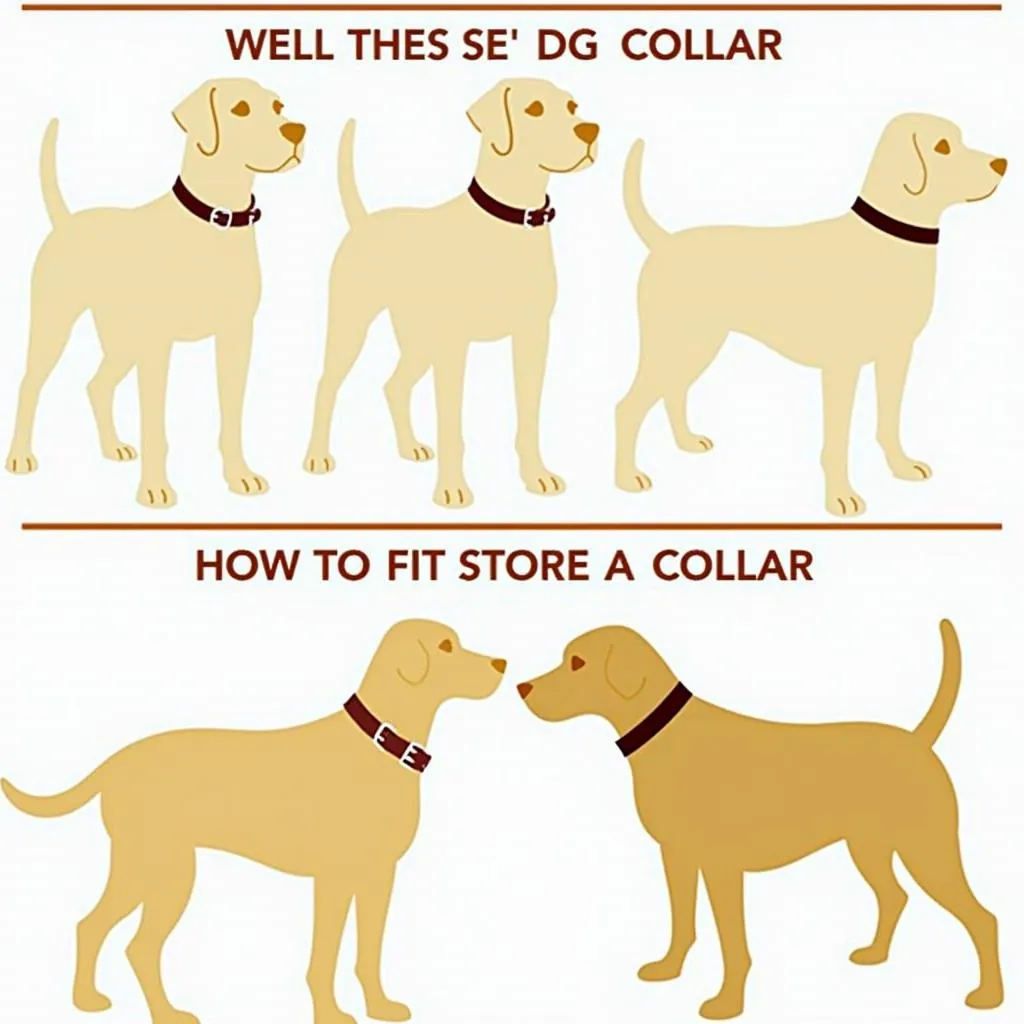 Leather dog collar sizes and fitting guide