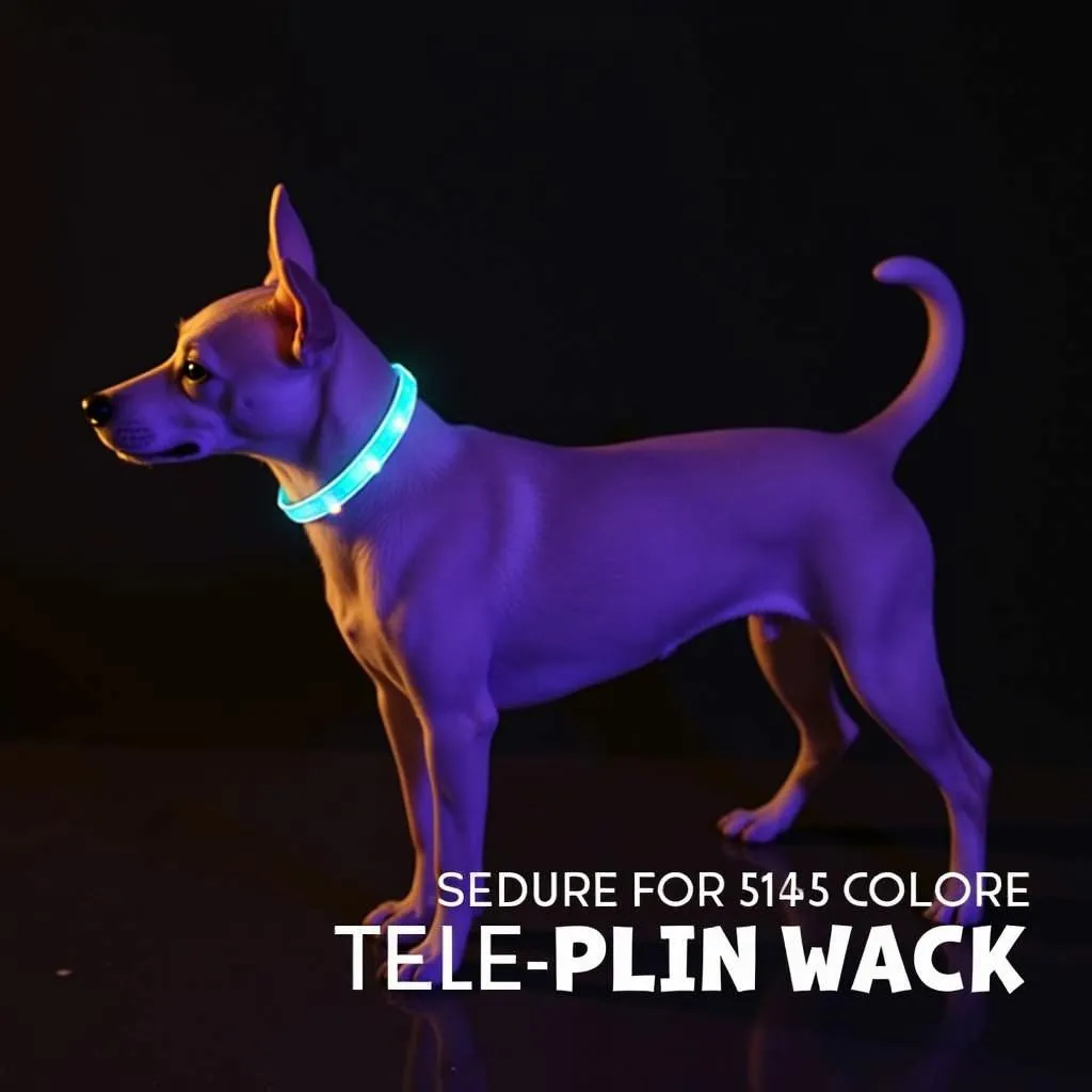 Led Dog Collar for Small Breeds