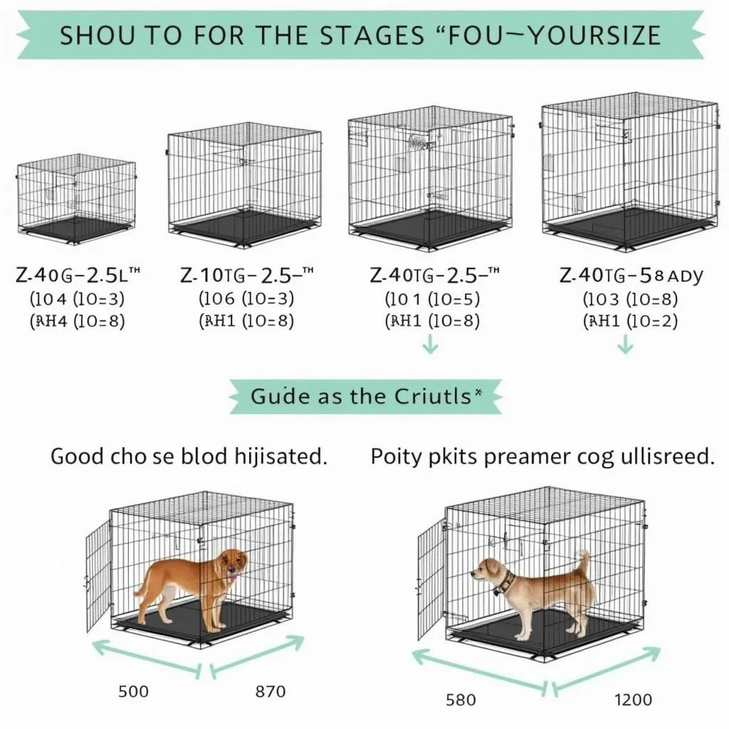 Life Stages Midwest Dog Crate Size Guide