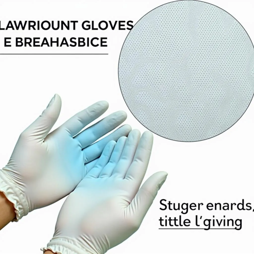 Lightweight Breathable Nylon Dog Gloves