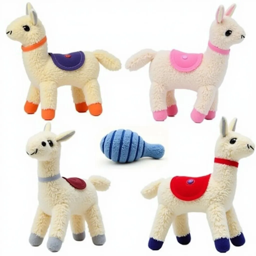 Small Llama Dog Toys for Small Breeds