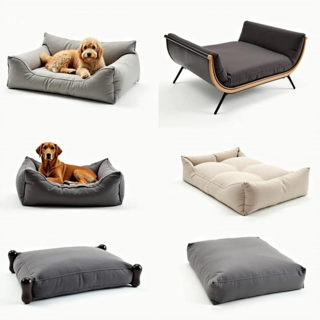 Modern dog bed design ideas for a luxurious sleep experience