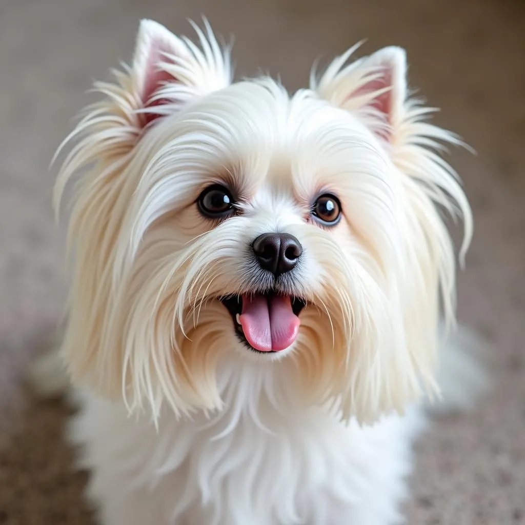 Maltese emotional support dog