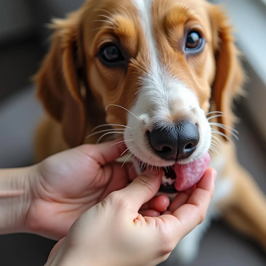 Manuka honey for dog wound healing