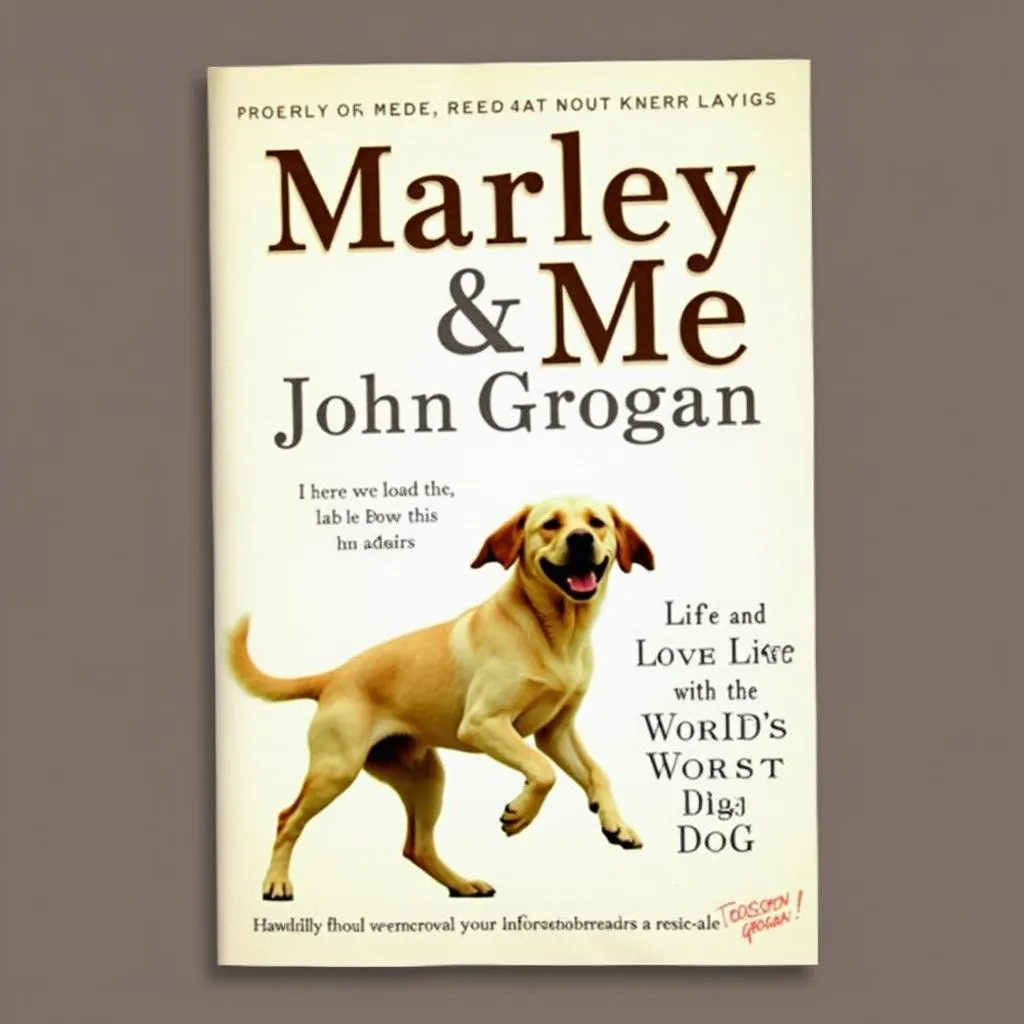 Marley & Me: Life and Love with the World's Worst Dog book cover