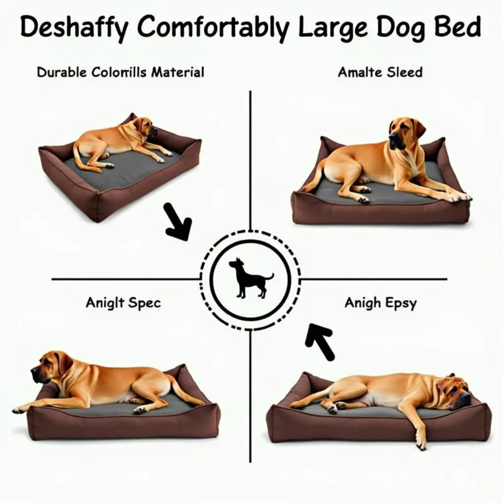 Large Dog Beds for Mastiffs: Providing Ample Space for Rest and Relaxation