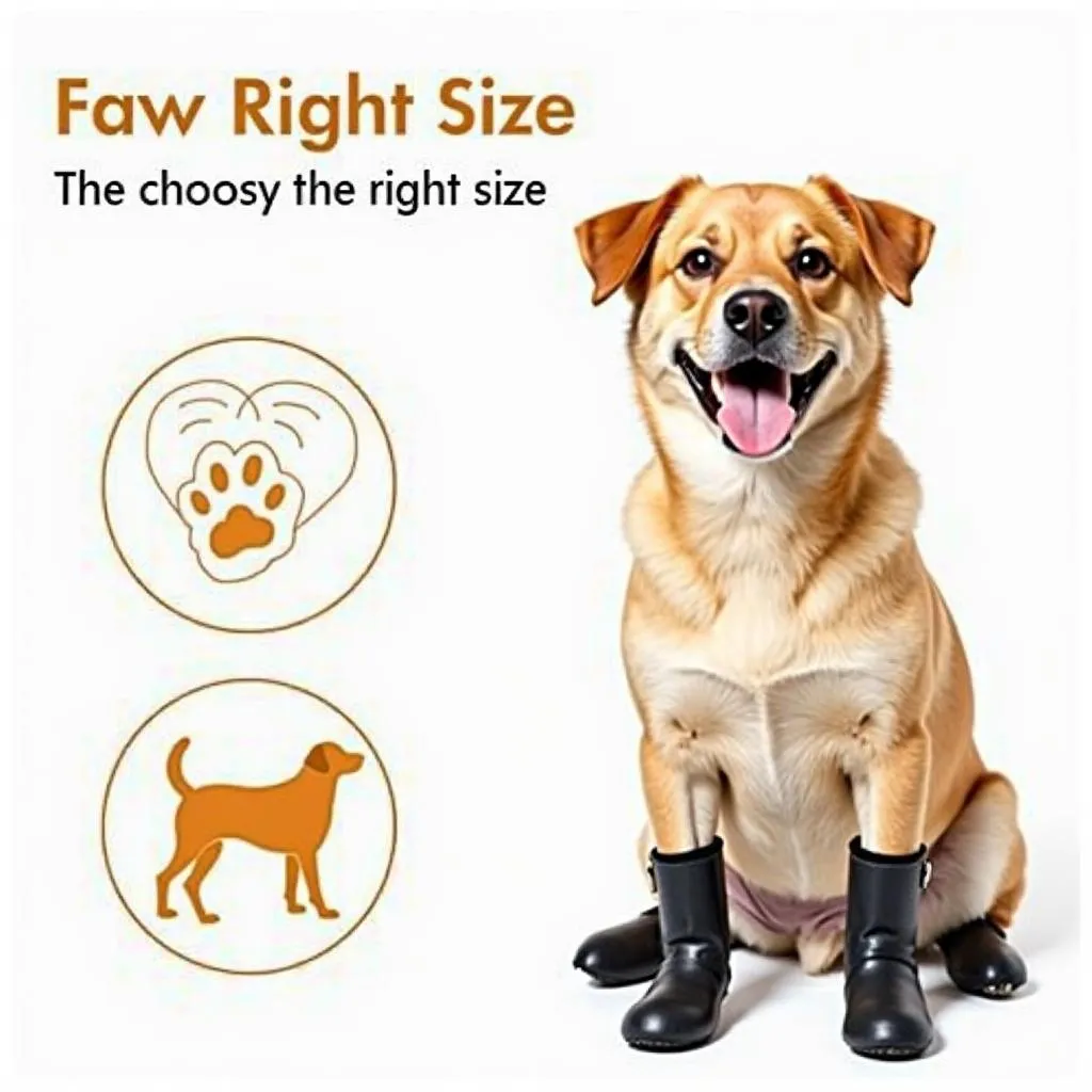 Dog boot comfort - choosing the right size