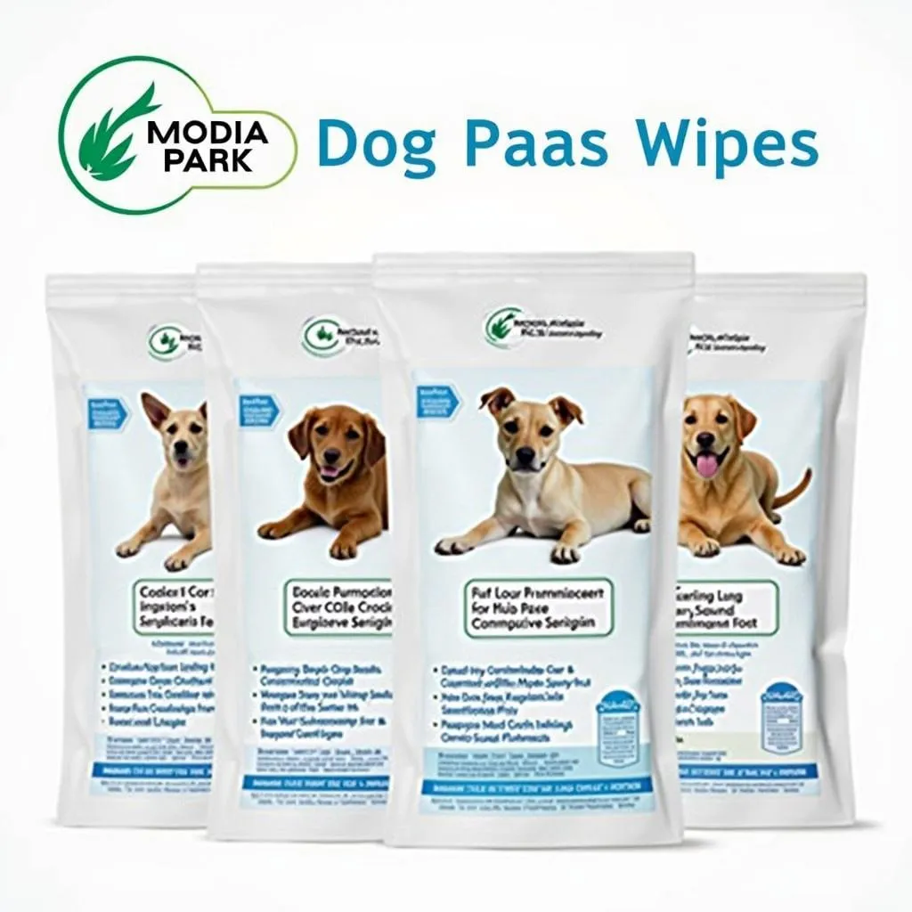 Medicated Wipes for Dog Paws Brand 1