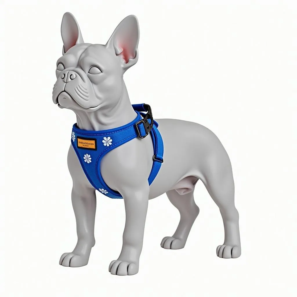 Medium-sized dog harness offering a balance of comfort and style