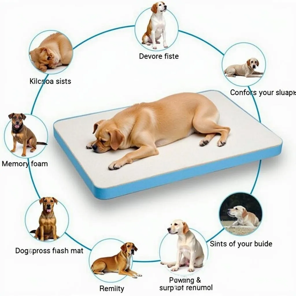 Memory Foam Dog Mat for Maximum Comfort