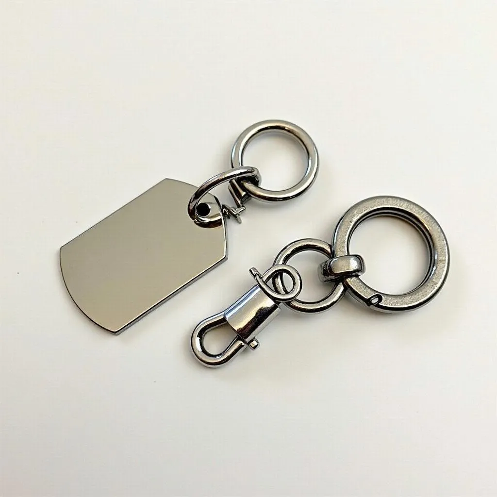 Metal Dog Tag Holder