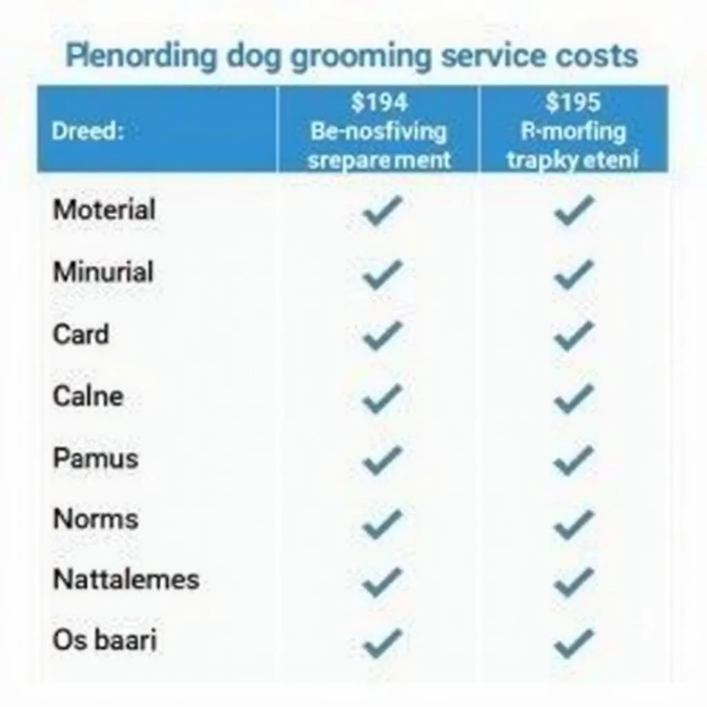 Mobile Dog Grooming Prices in Brentwood