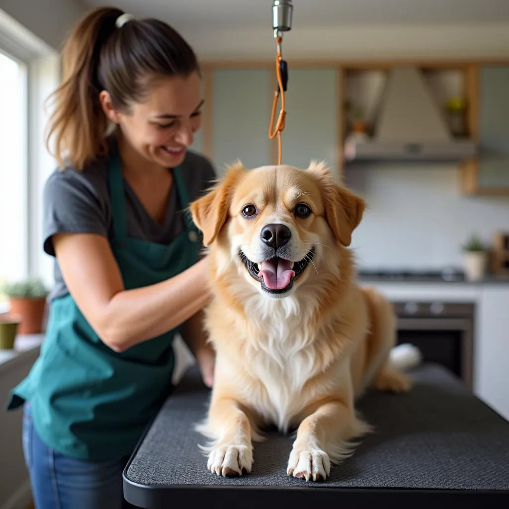 Mobile dog grooming service in Greensboro, NC