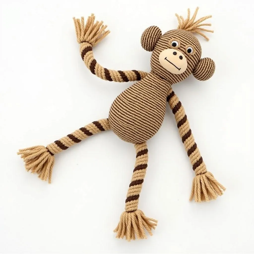 Durable Rope Monkey Toy for Dogs