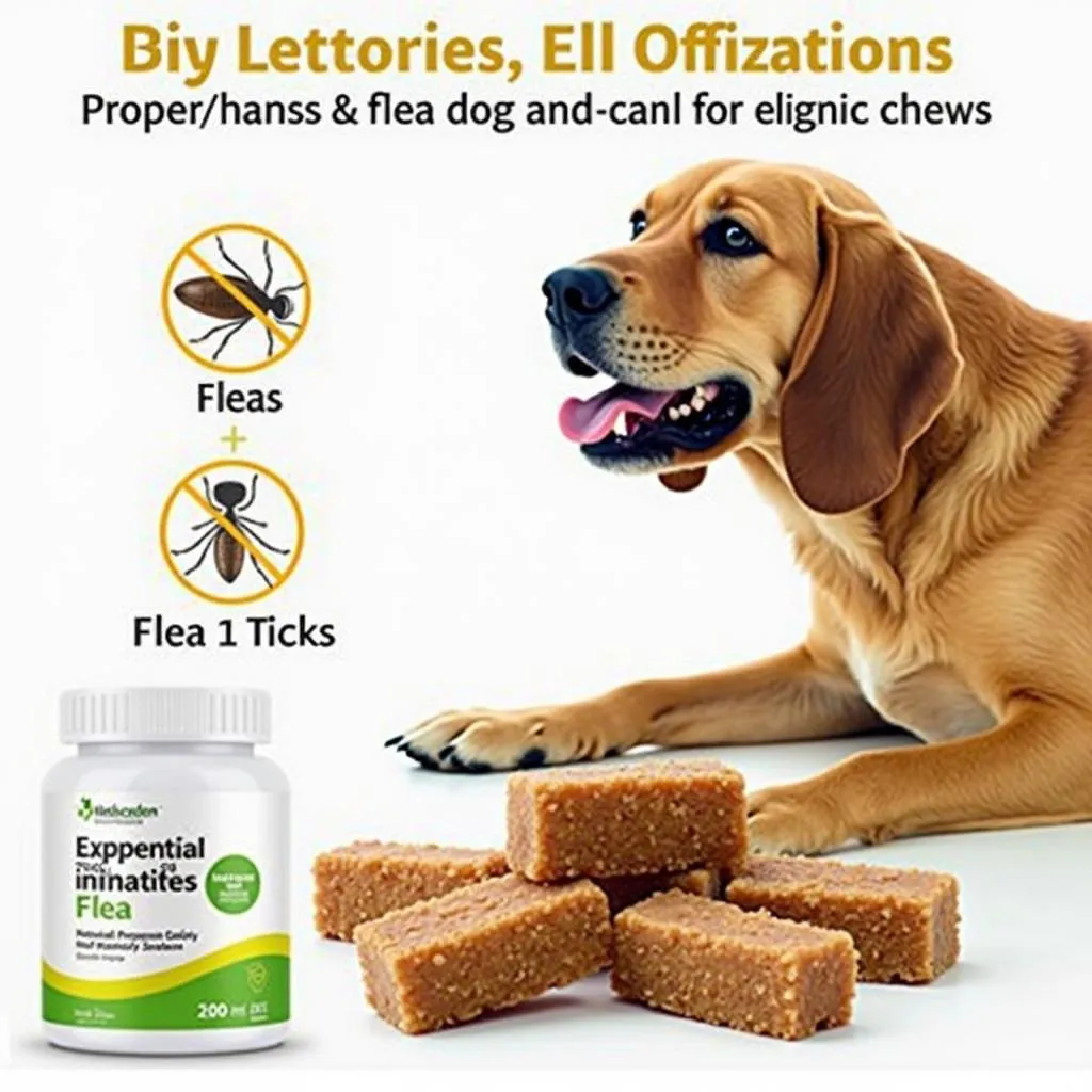 Safe and Effective Natural Flea and Tick Chews for Dogs