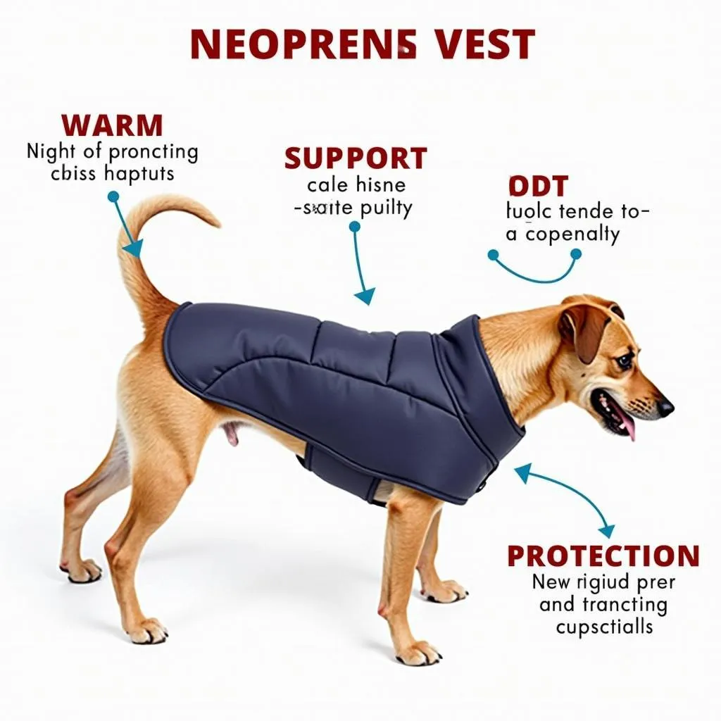 Benefits of using a neoprene dog vest for dogs