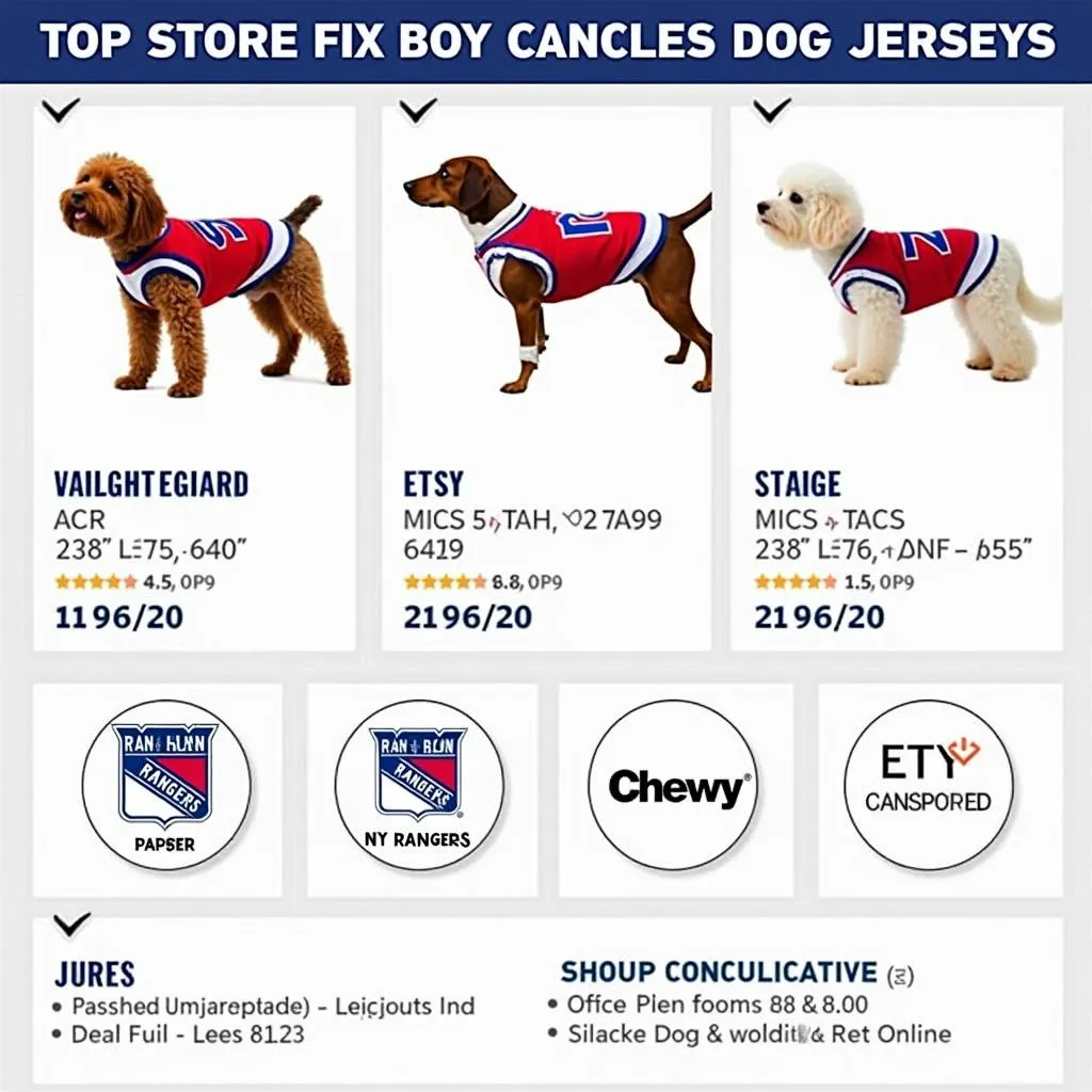 NY Rangers Dog Jersey Online Stores