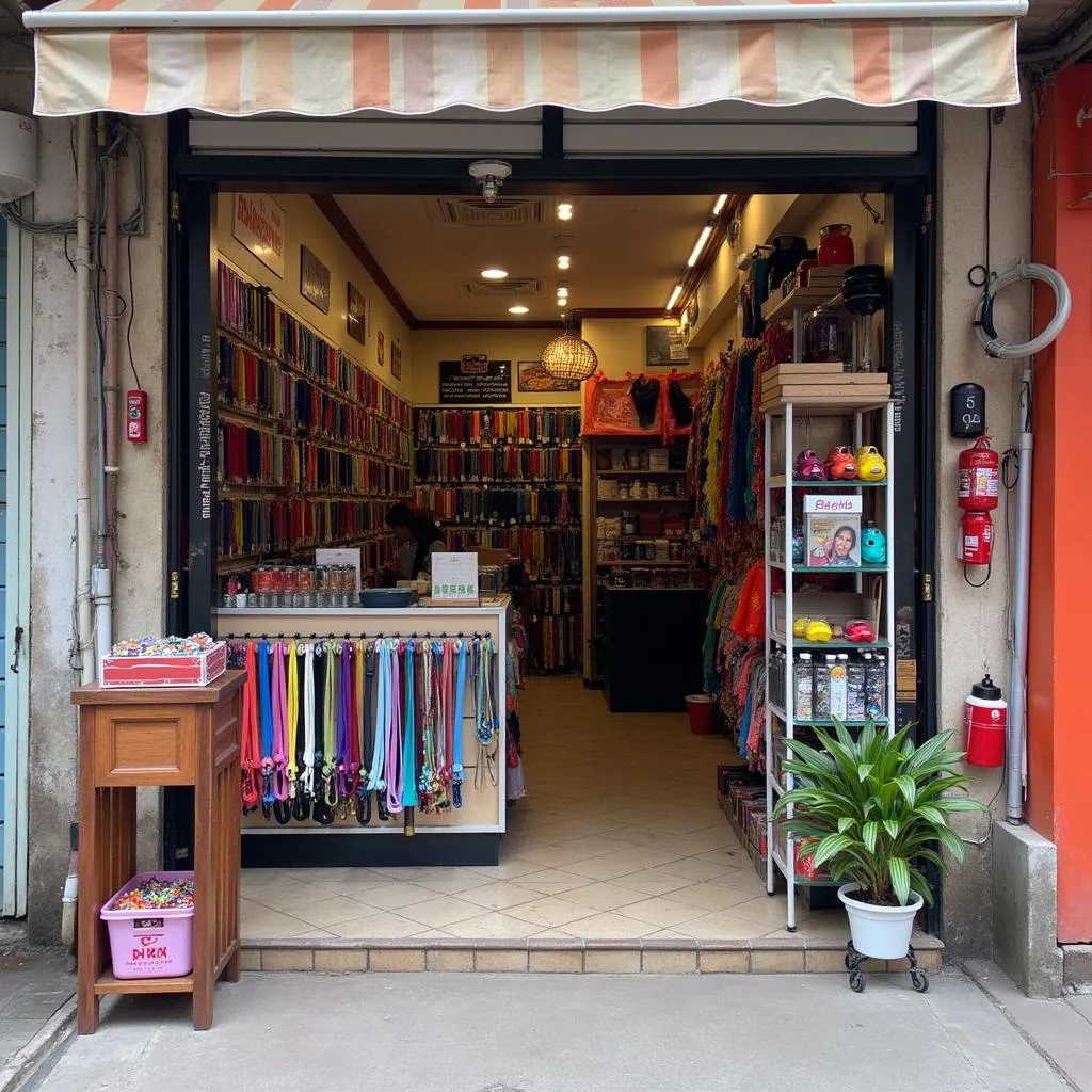 Nylon Dog Leash Store in Hanoi