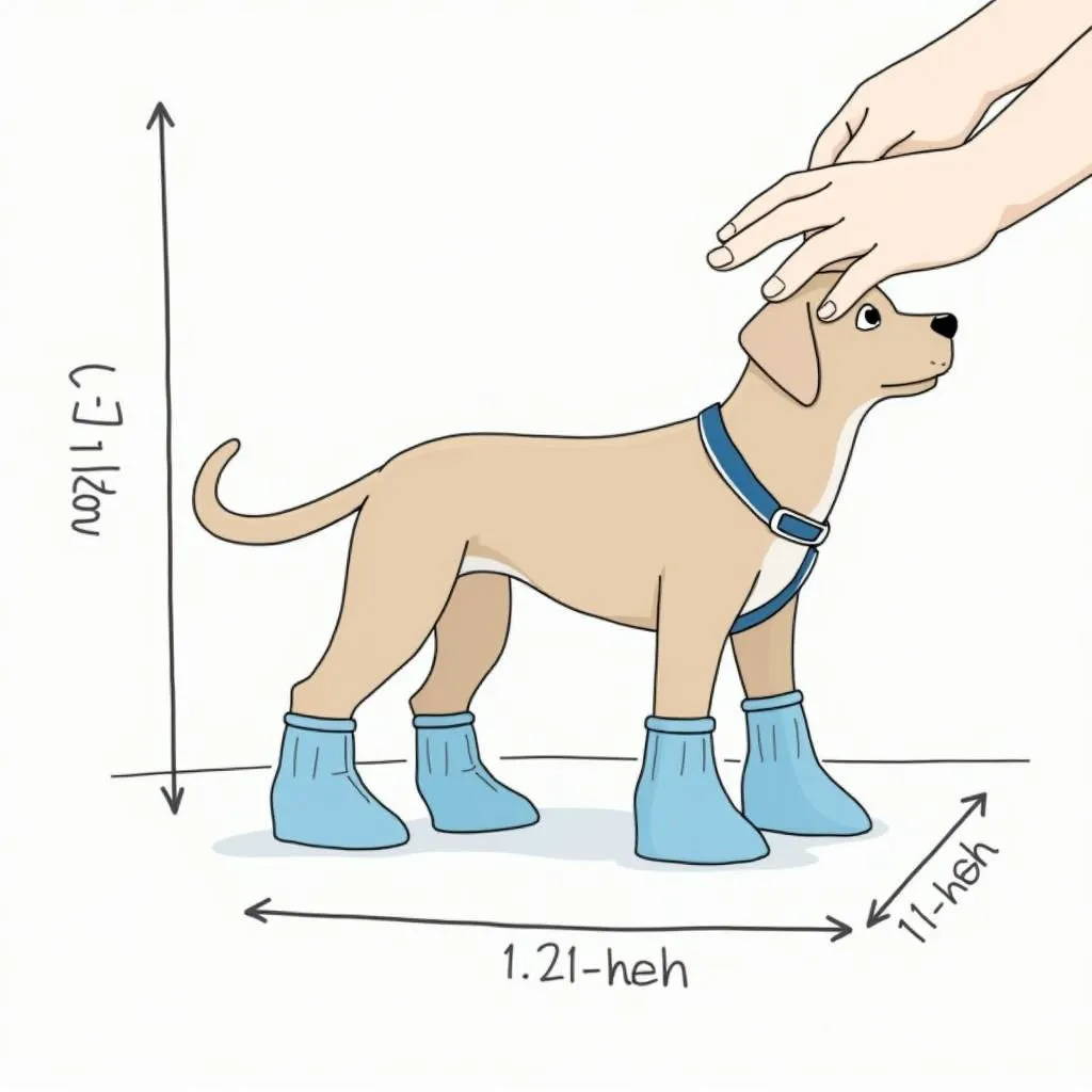 Orthopedic dog boots sizes and fitting