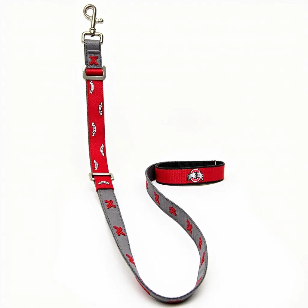 Ohio State Dog Gear Collar and Leash