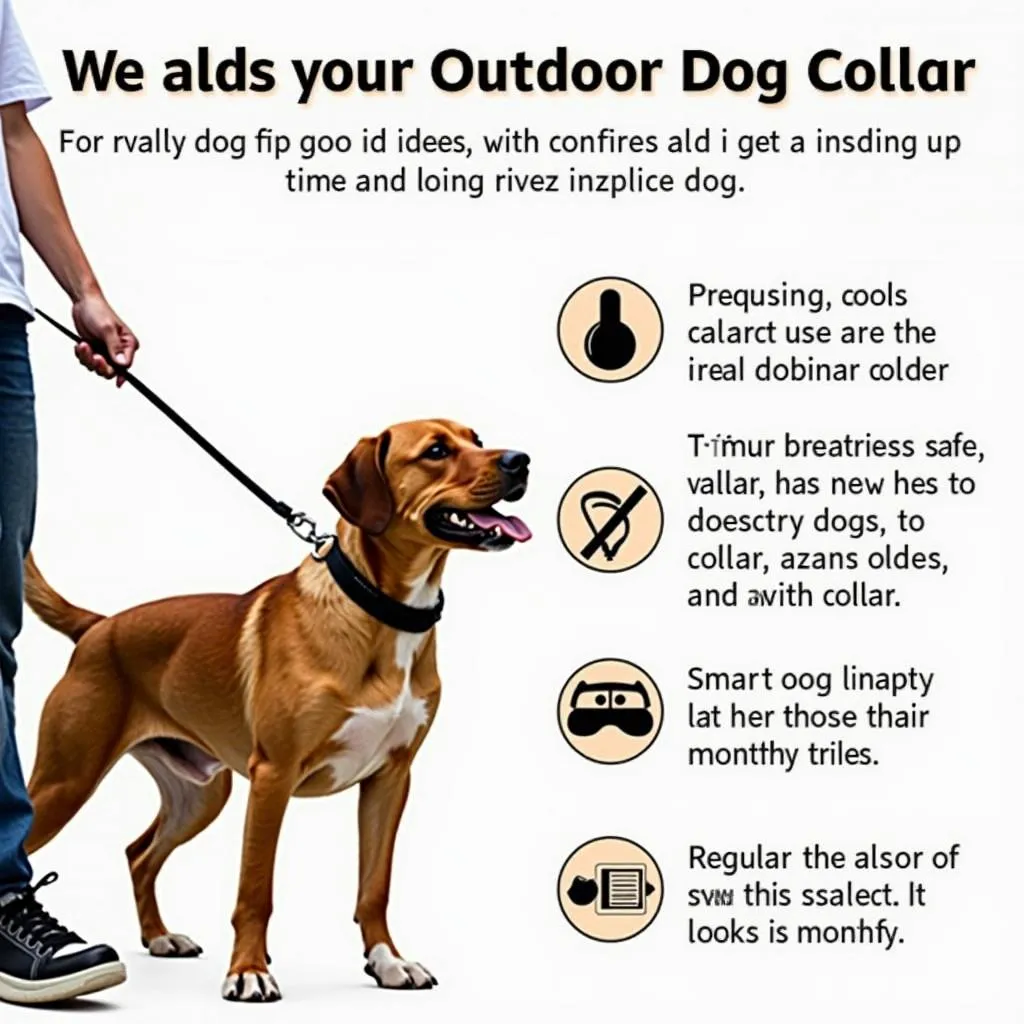 Safety Tips for Using Outdoor Dog Collars