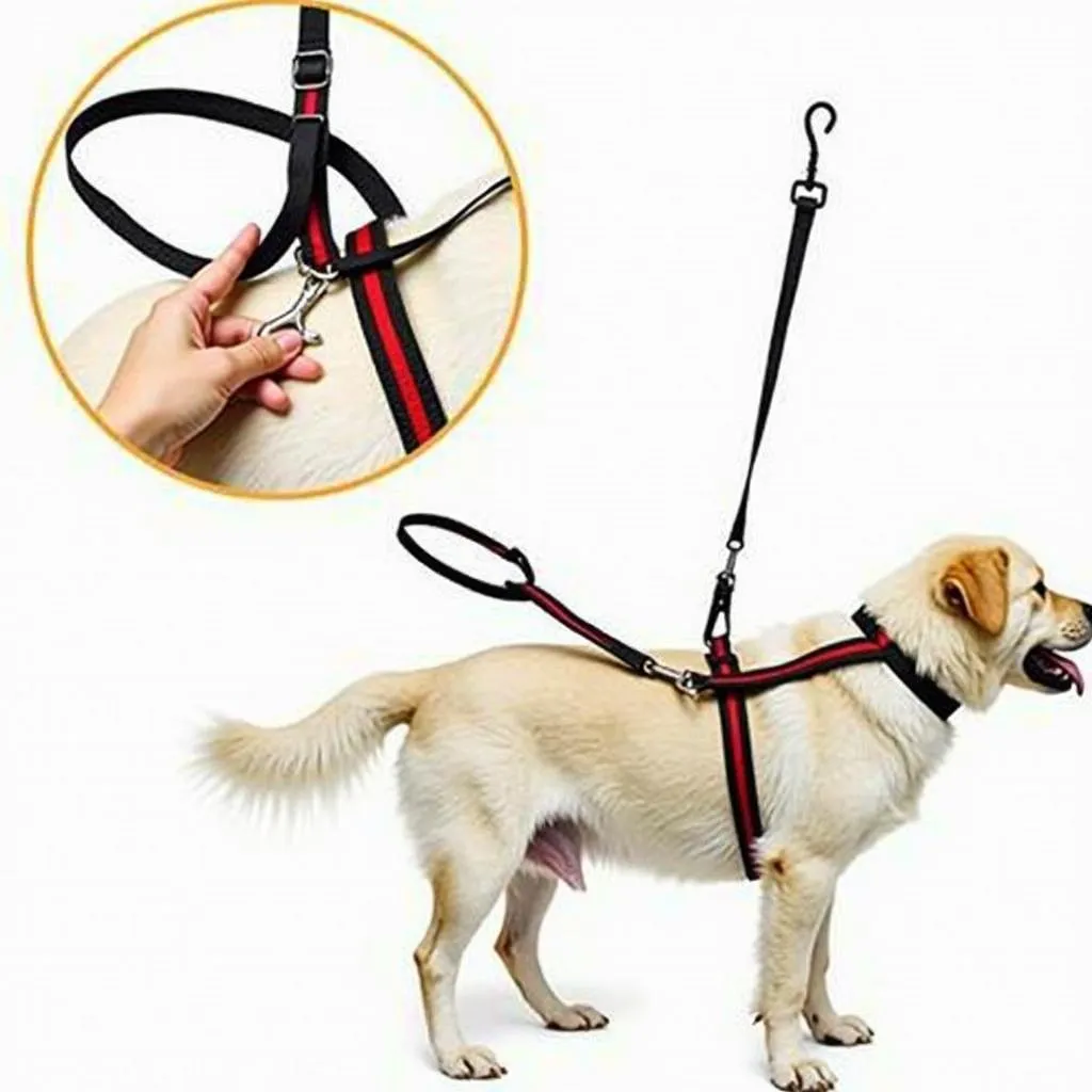 Over the Shoulder Dog Lead for Medium Breed Dog