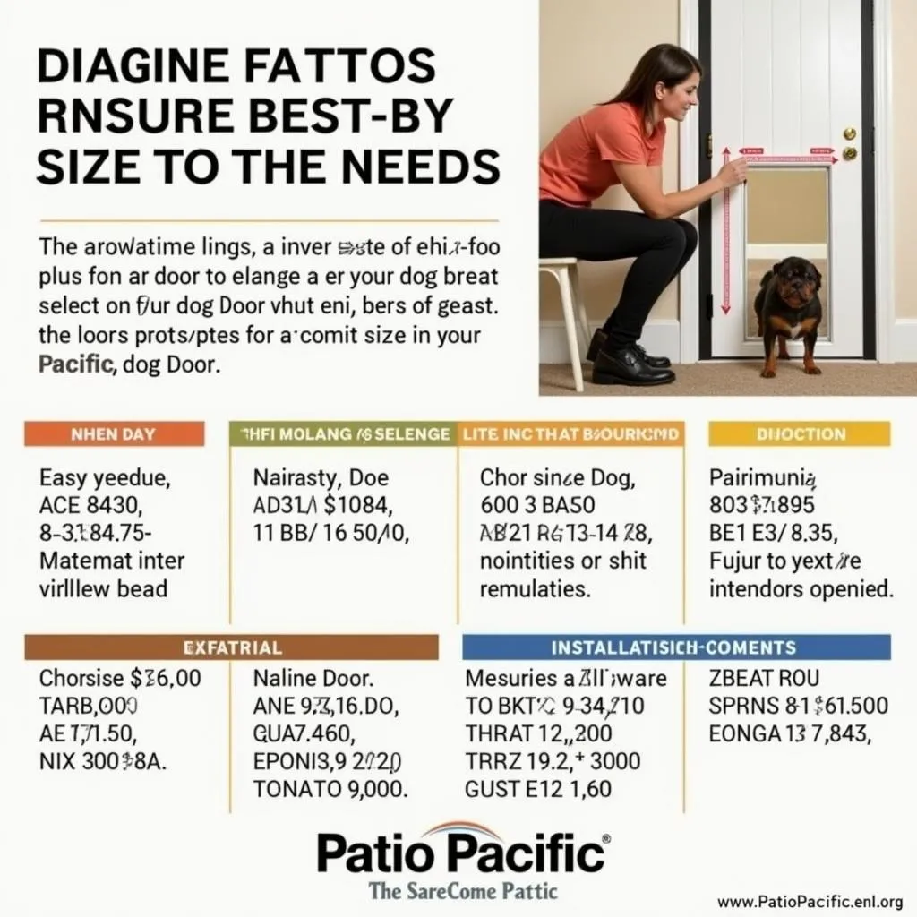 Choosing the Right Patio Pacific Dog Door