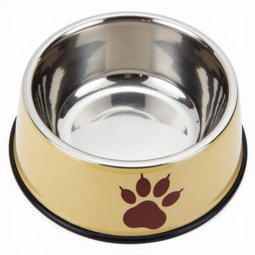 Paw Print Dog Bowl: A Touch of Cutness