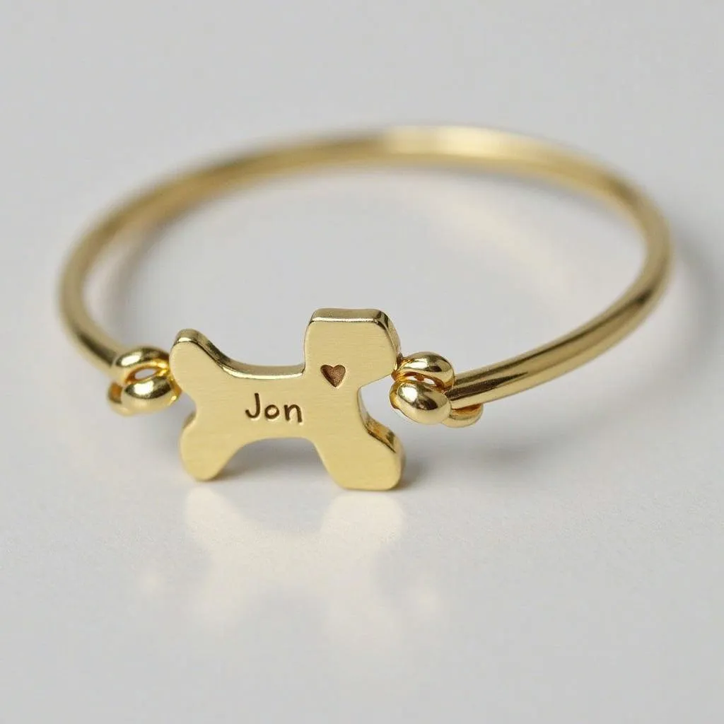 Personalized Dog Bracelet: A Unique Gift for Your Furry Friend