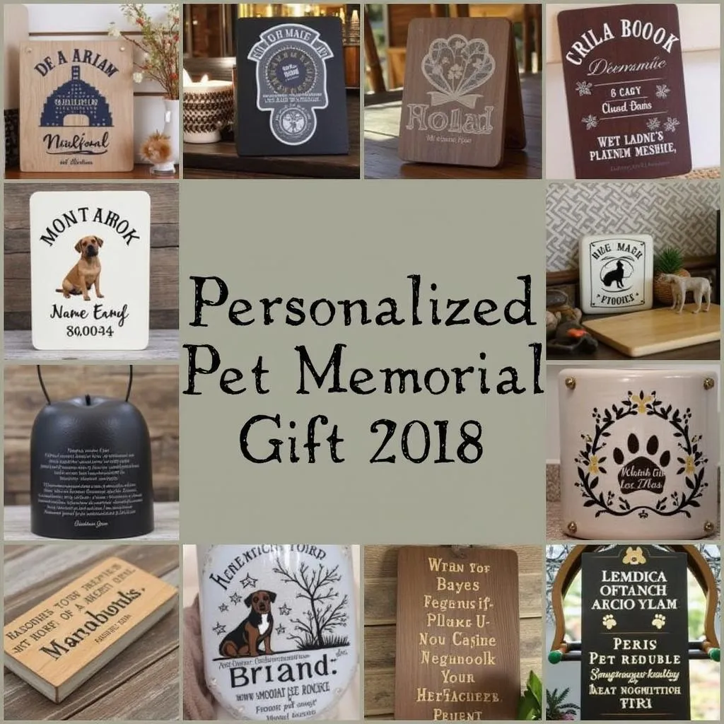 A pet memorial store showcasing a wide selection of personalized dog memorial gifts