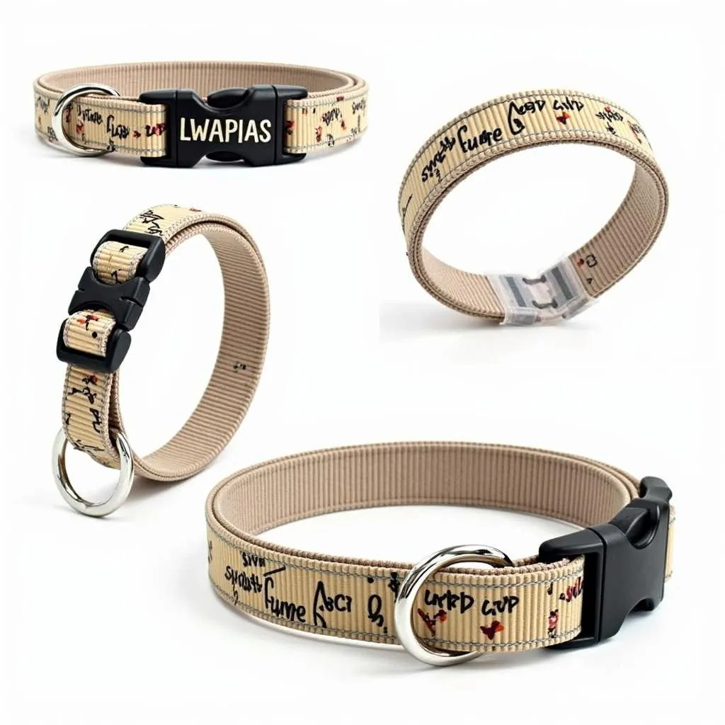 Personalized Martingale Dog Collar for Small Dogs