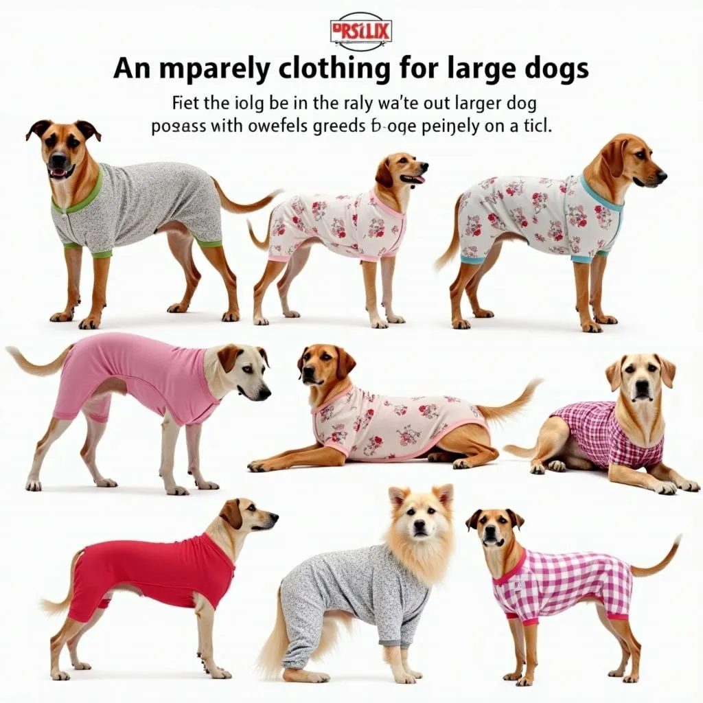 Pet Apparel for Large Dogs