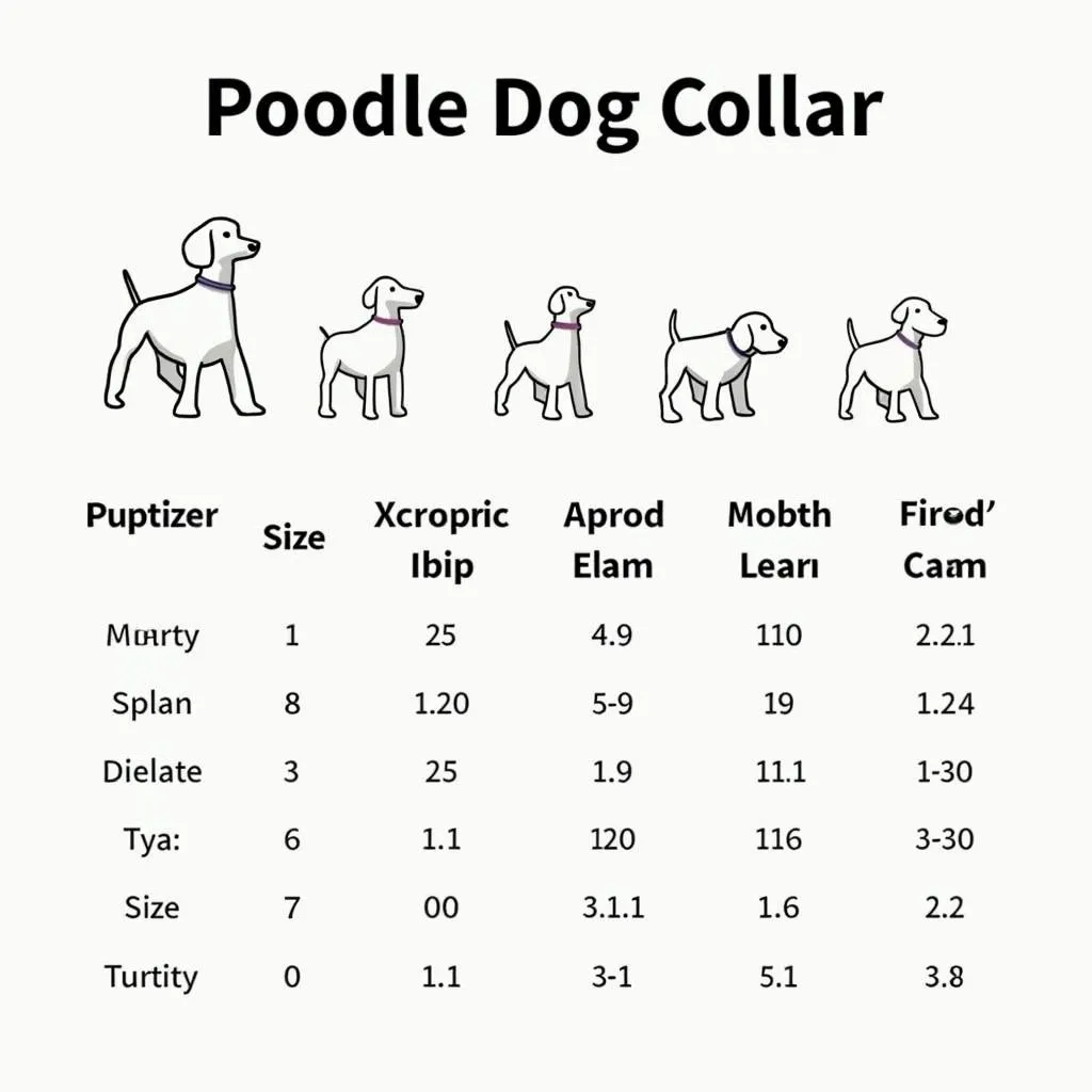 Poodle Dog Collar Size Guide: Finding the Perfect Fit