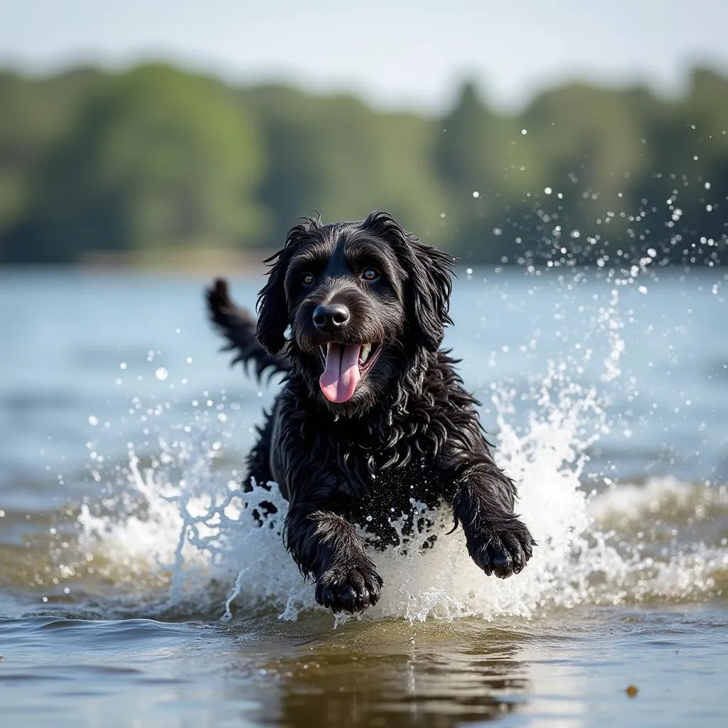 Portuguese Water Dog in Colorado: A Family Companion