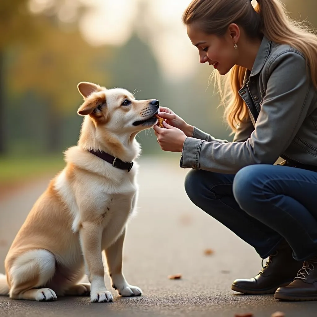 Dog training methods: Positive reinforcement in action