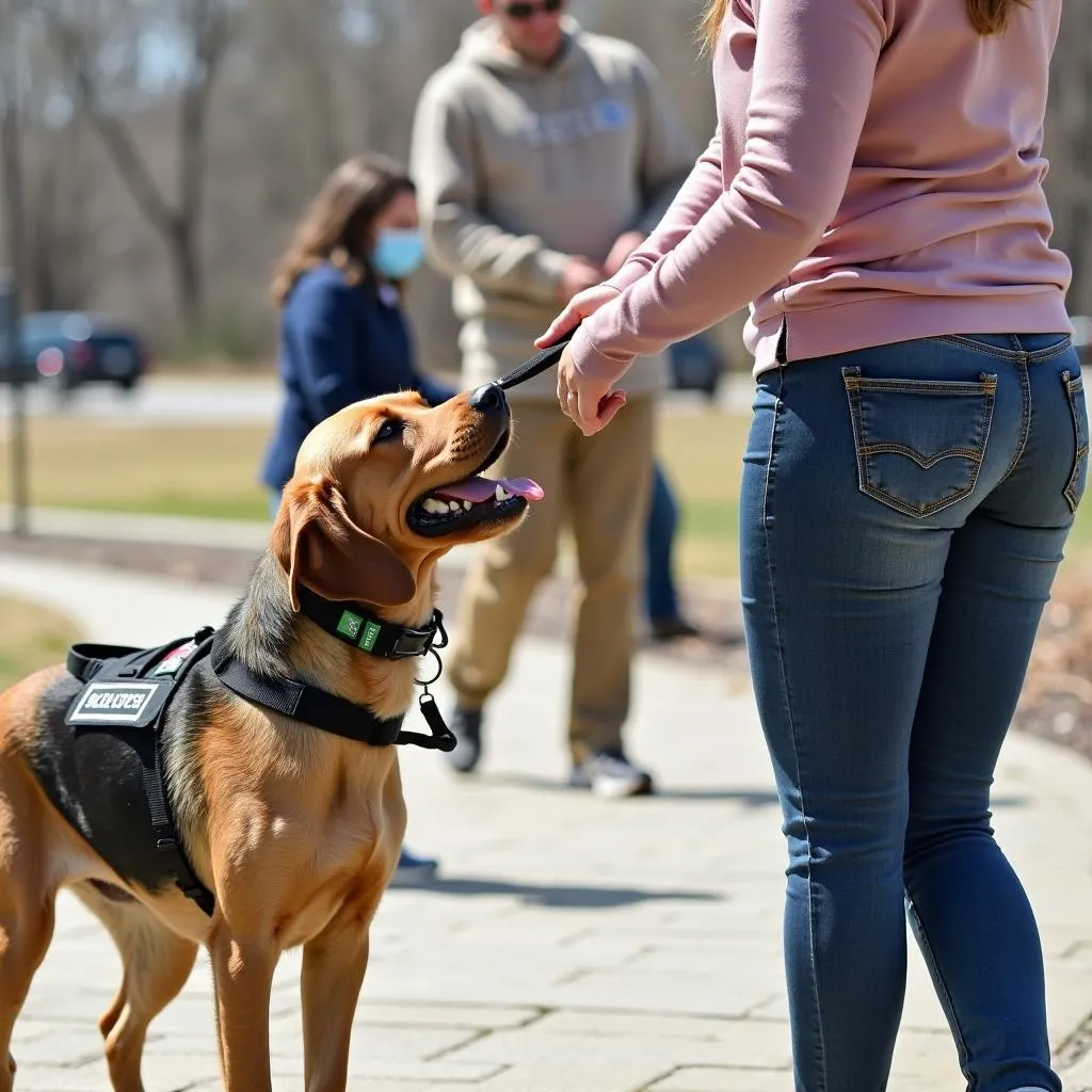 Training classes for POTS service dogs