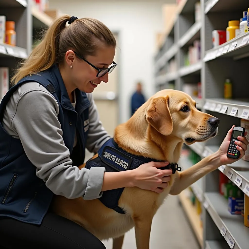 POTS Service Dog Training with Handler