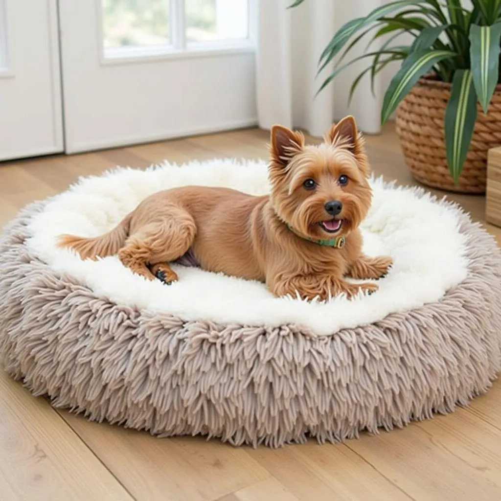 Cozy pouch beds for dogs