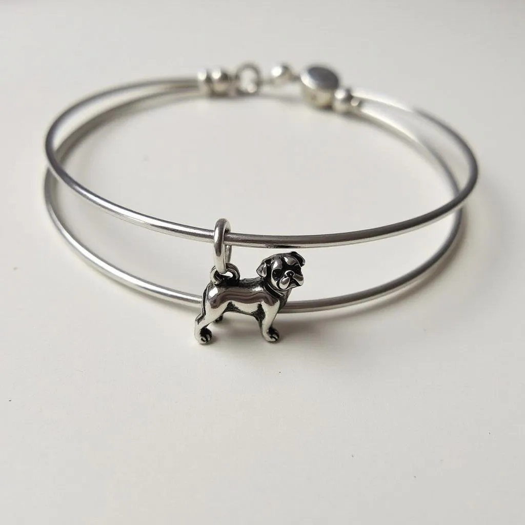 Pug Dog Jewelry Bracelet: A Stylish Accessory