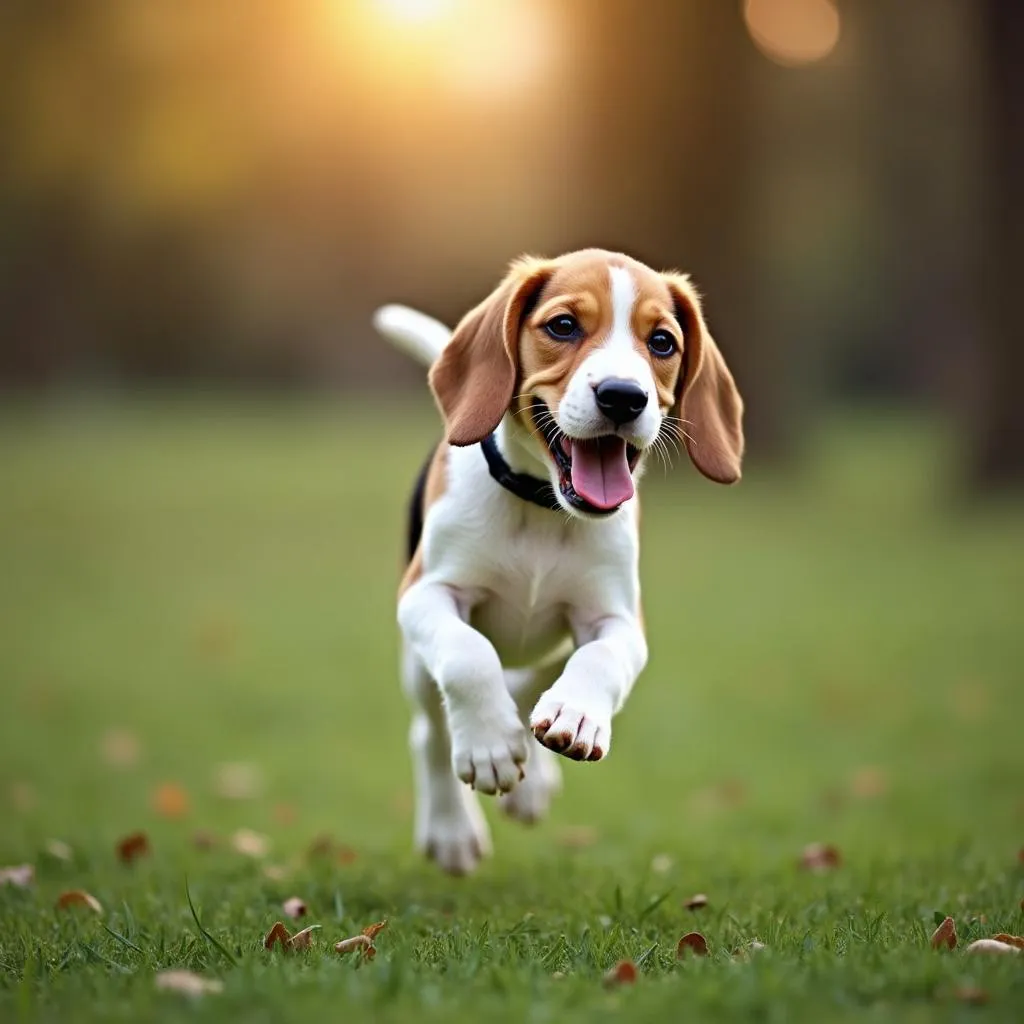 Rabbit dog exercise