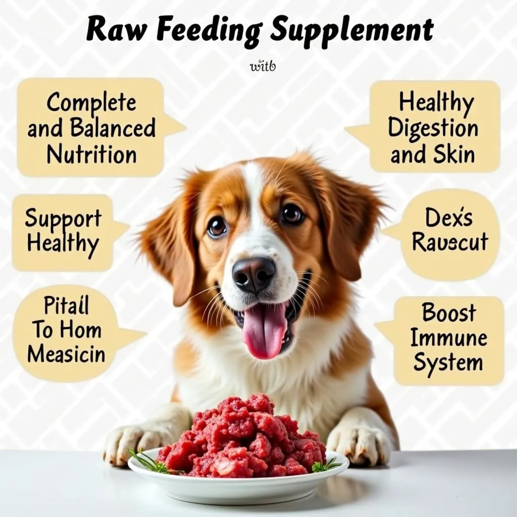 Raw feeding supplements for dogs benefits