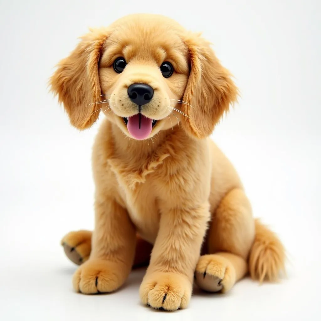 Golden Retriever Stuffed Animal: A Lifelike Replica of Your Furry Friend