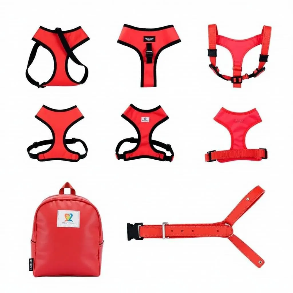 Red Dog Harness Styles