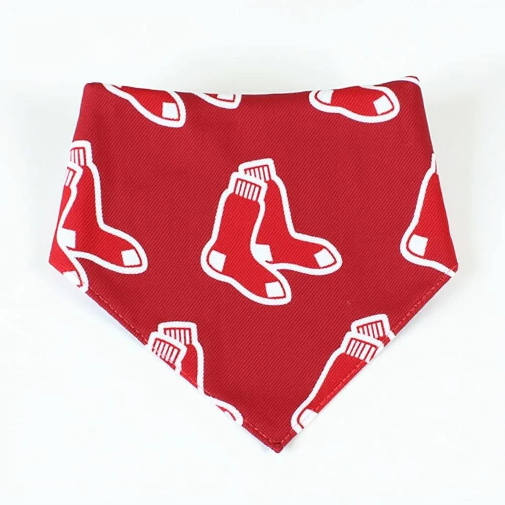 Red Sox Dog Bandana with Team Logo