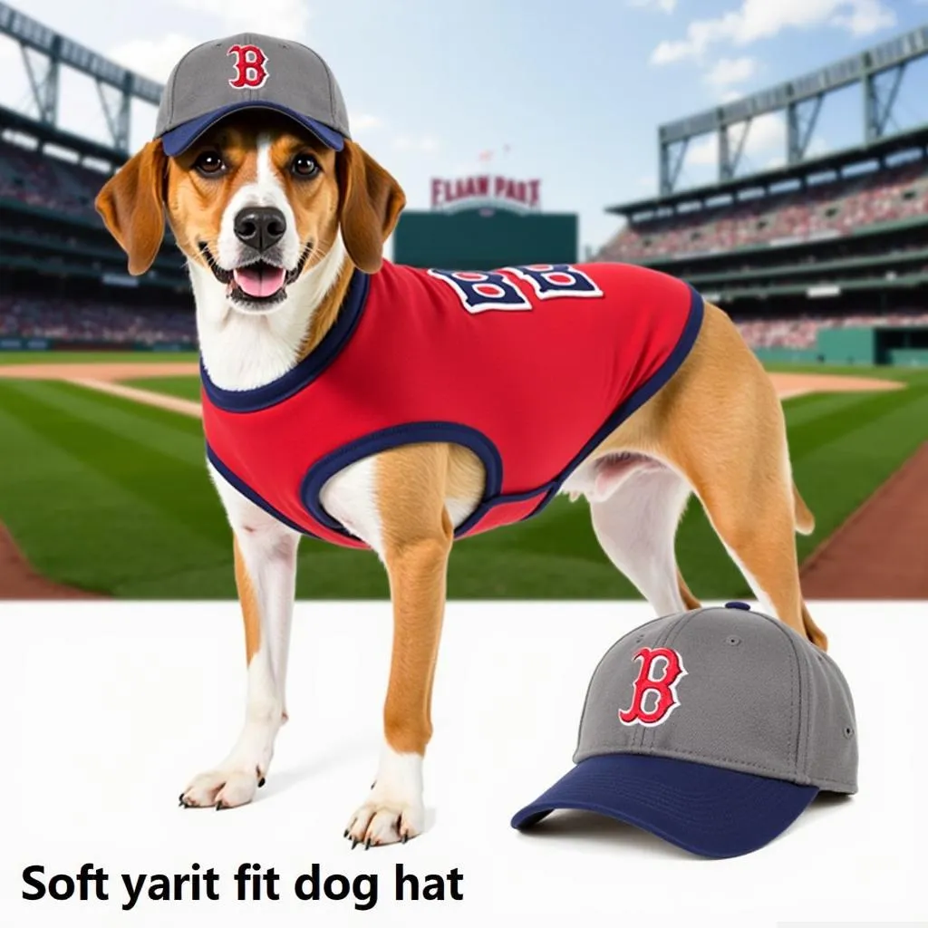 Red Sox hat for dogs - a cute and practical accessory