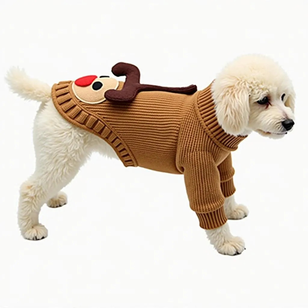 Reindeer Dog Sweater for Small Breeds