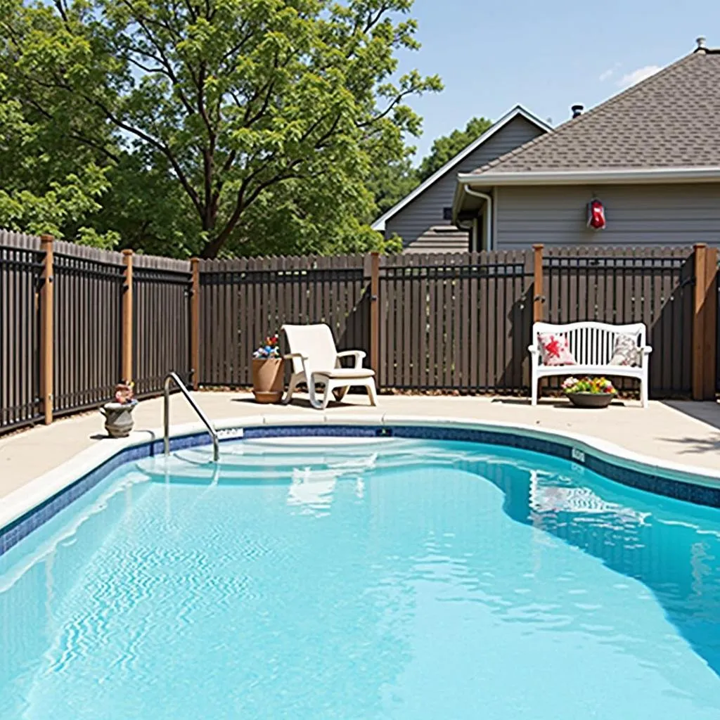 Retractable Dog Pool Fence