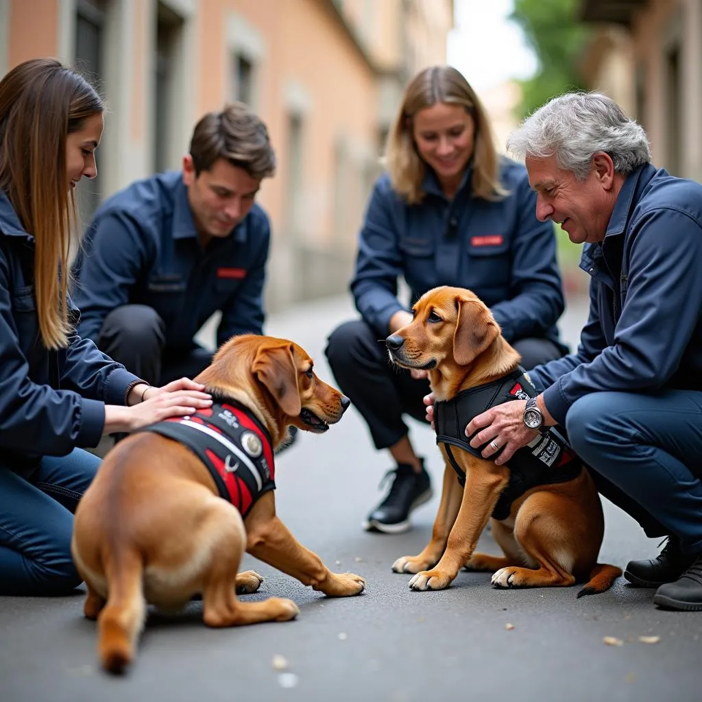 Rome service dog training center